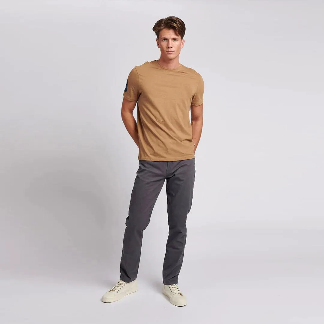 Ash Grey flexible honey combed twill pants