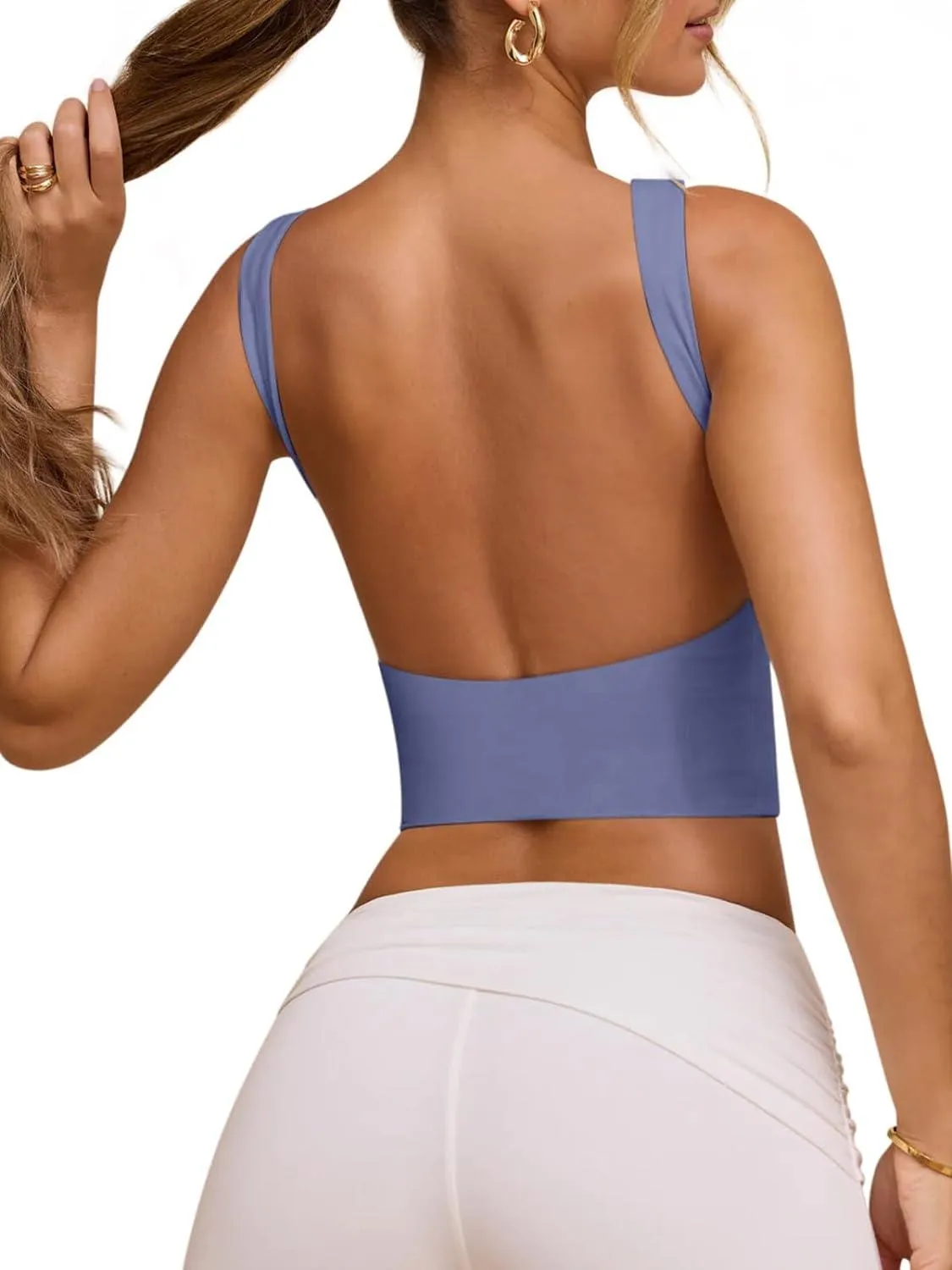 Backless Beauty Strappy Crop Top