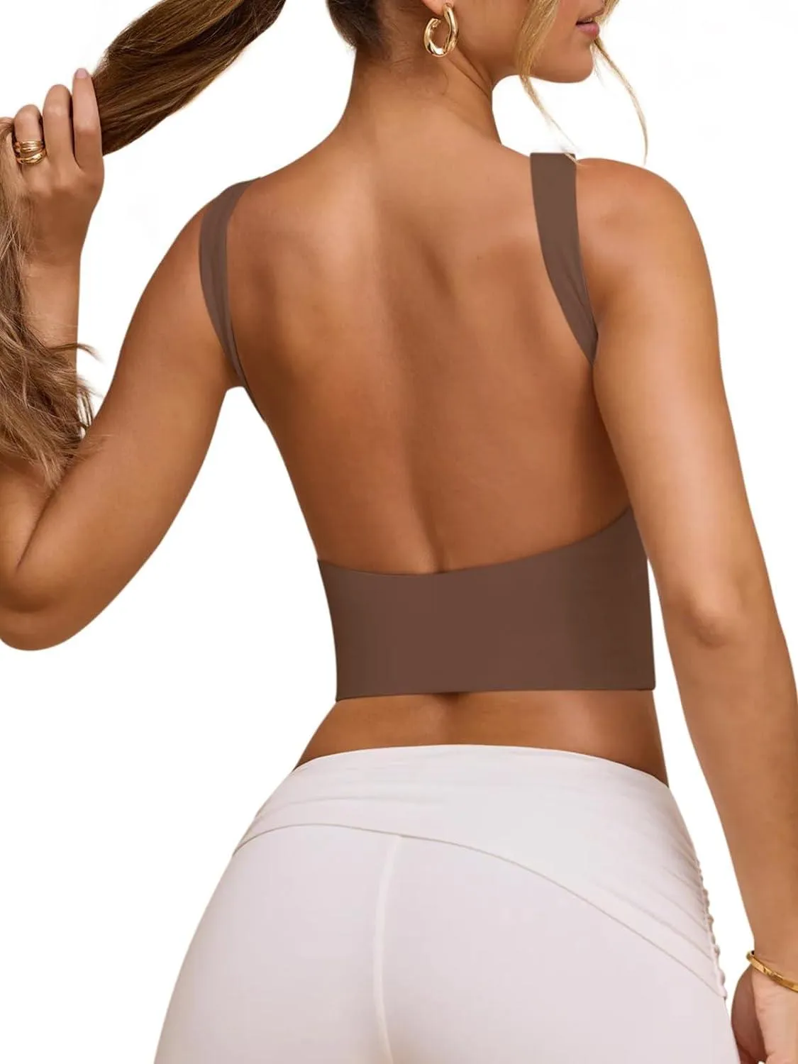 Backless Beauty Strappy Crop Top