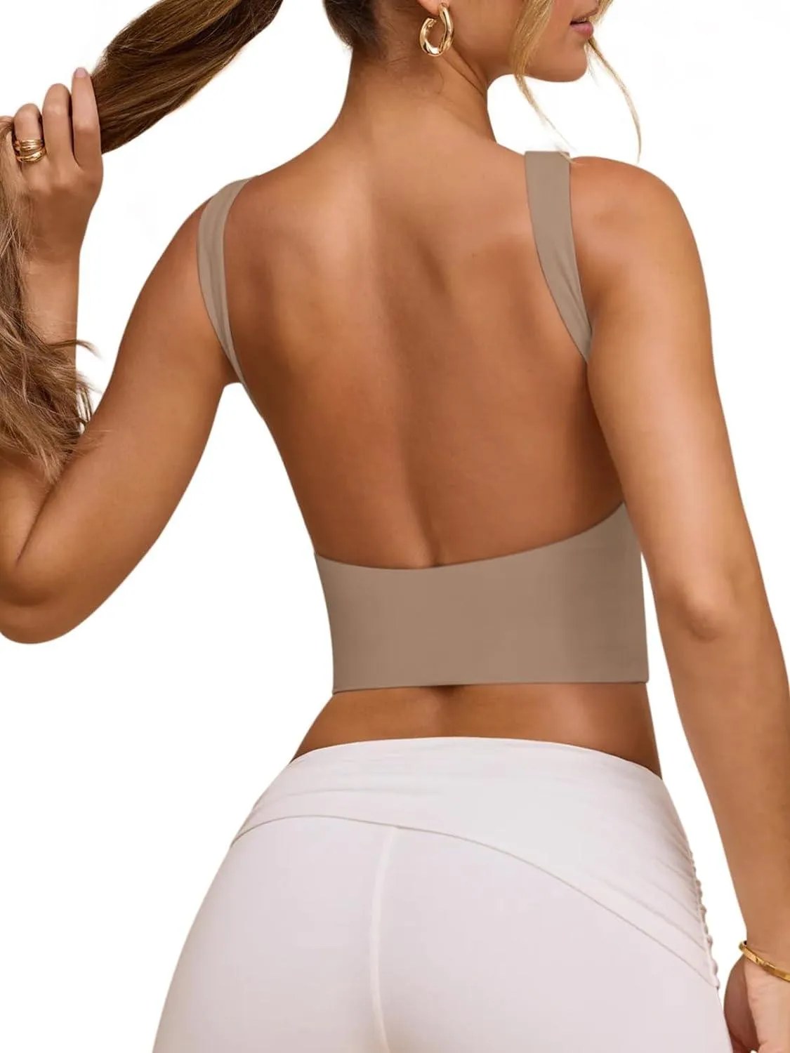 Backless Beauty Strappy Crop Top