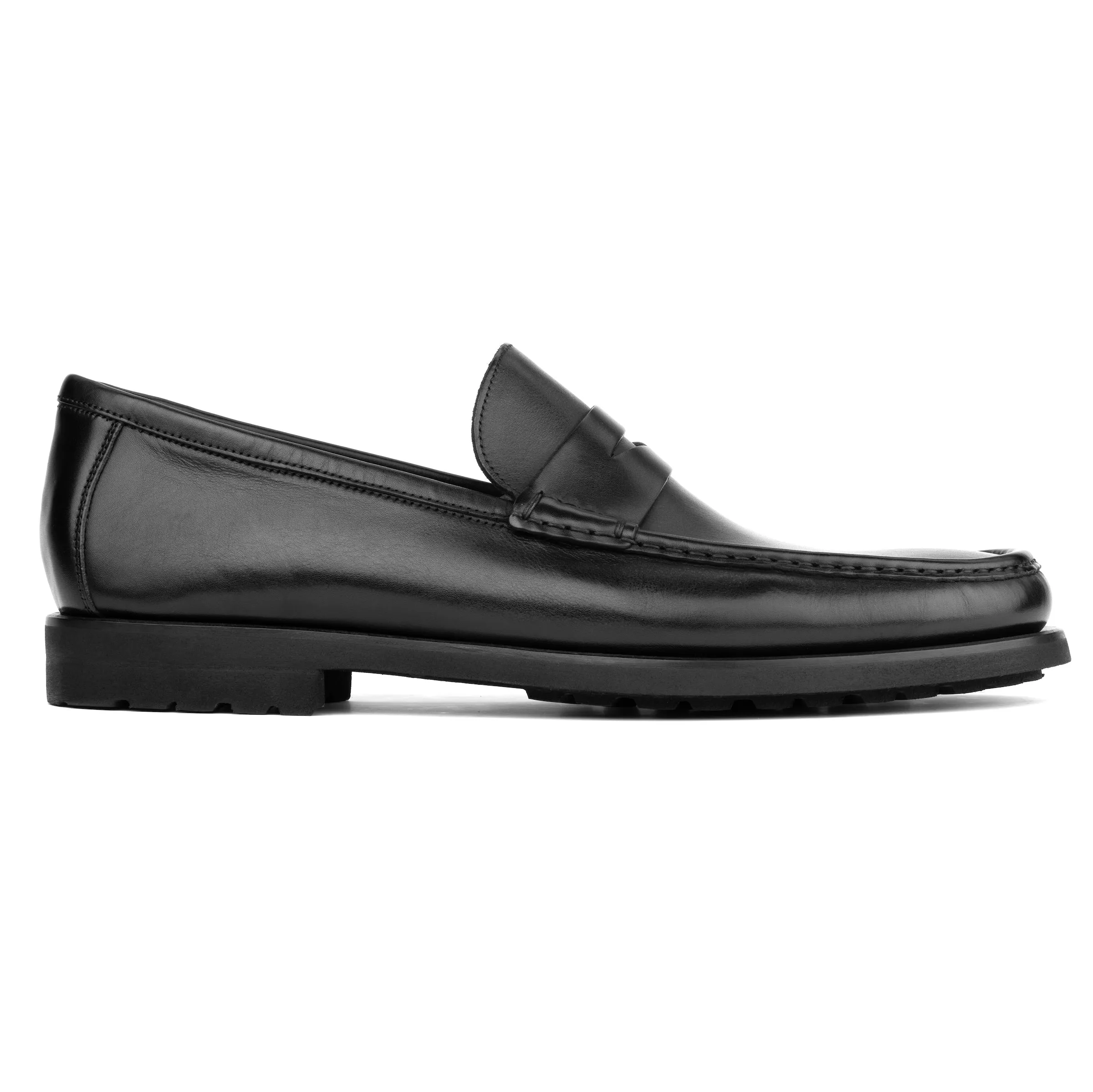 Belfast Black Calf Loafer