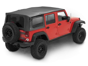 BESTOP Supertop NX with Factory Frame with Tinted Windows for 07-18 Jeep Wrangler JK & JK Unlimited