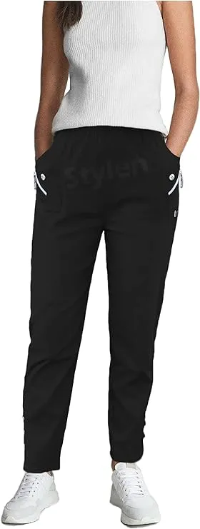 Black Women's Full Length Trouser