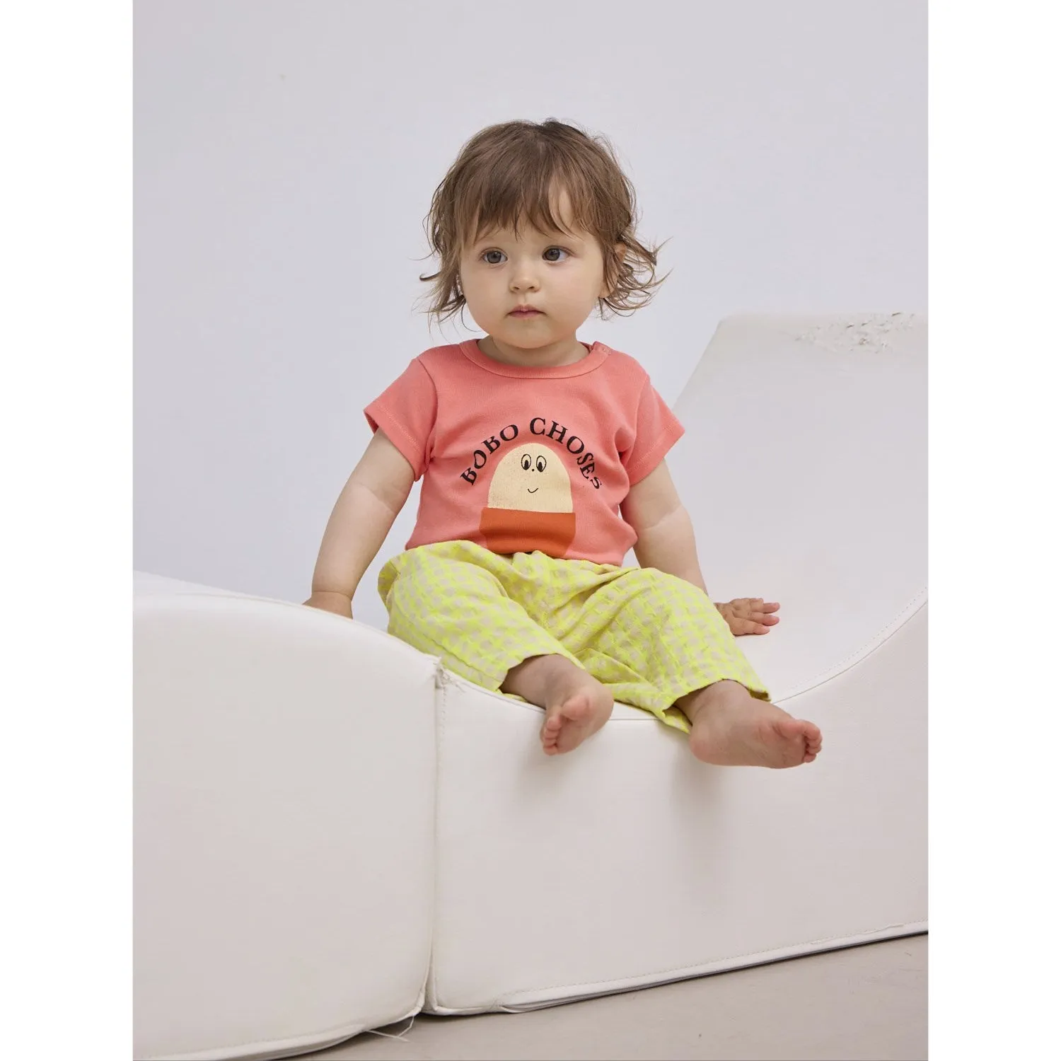 Bobo Choses Multicolor Vichy Woven Pants