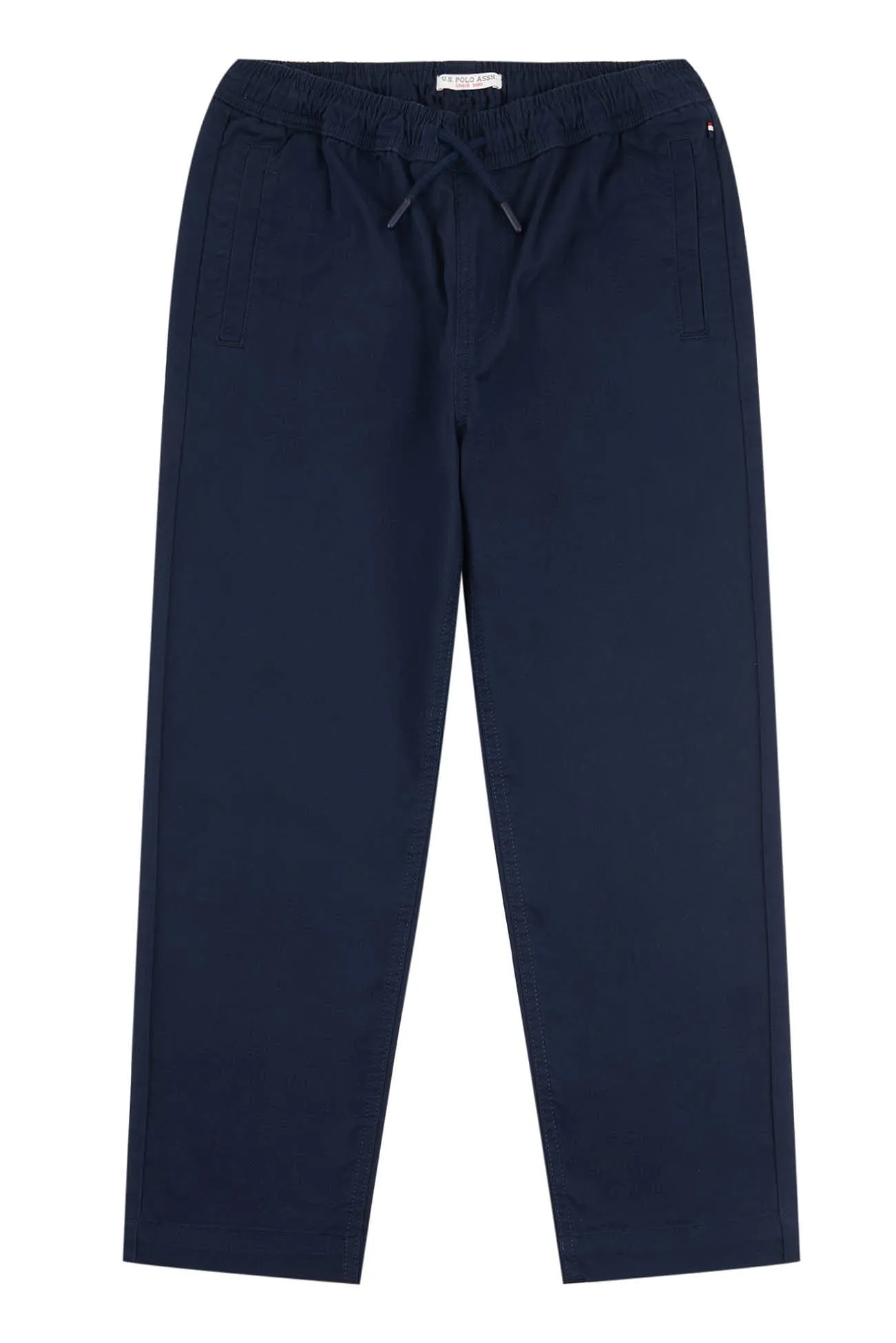 Boys Drawstring Waist Trouser in Navy Blue