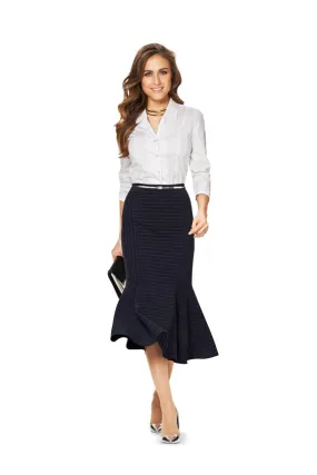 Burda Pattern 6834 Misses' Skirts (10-20)