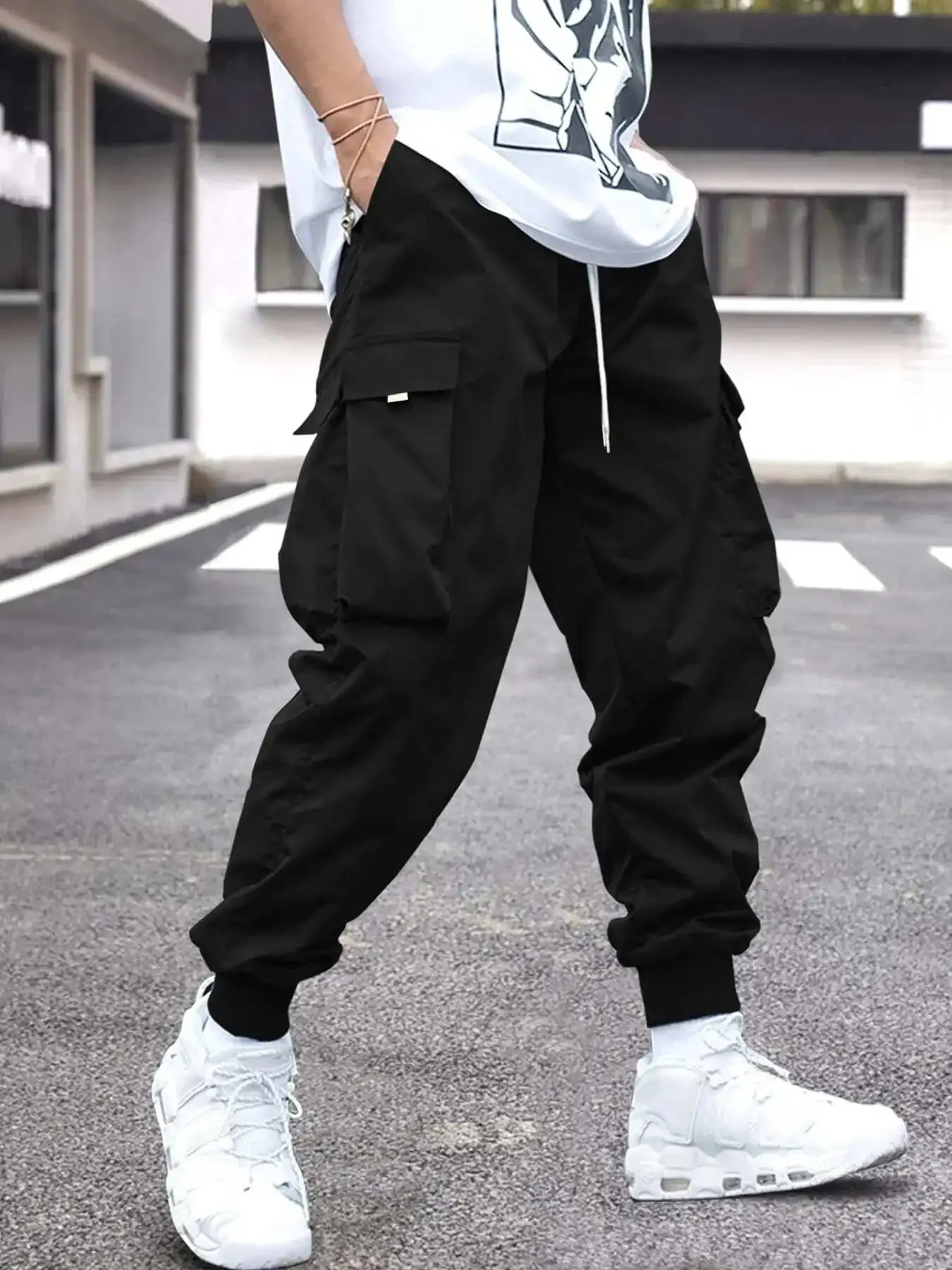 Cargo trousers for men Comfortable cargo jogging trousers with pockets