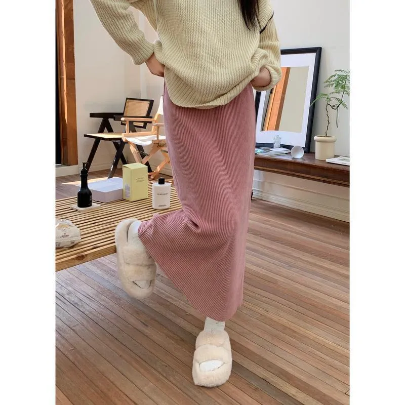 Casual Solid Korean Skirt - 3 Colours