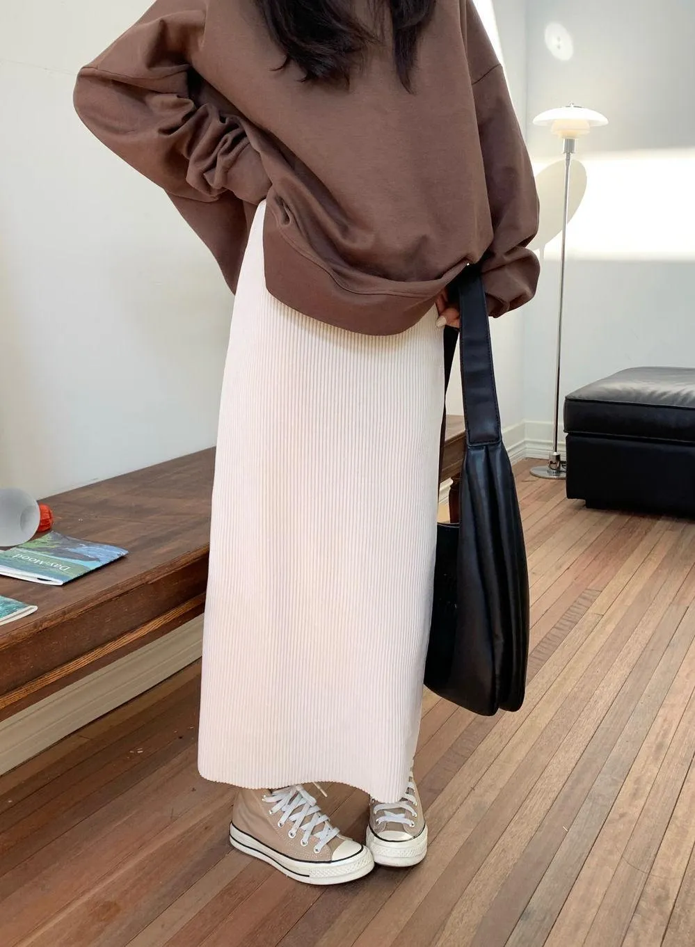 Casual Solid Korean Skirt - 3 Colours