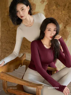 Classy Soft & Thin Long Sleeve Tops