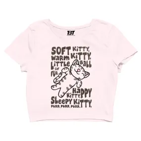 Crop Top - Soft Kitty