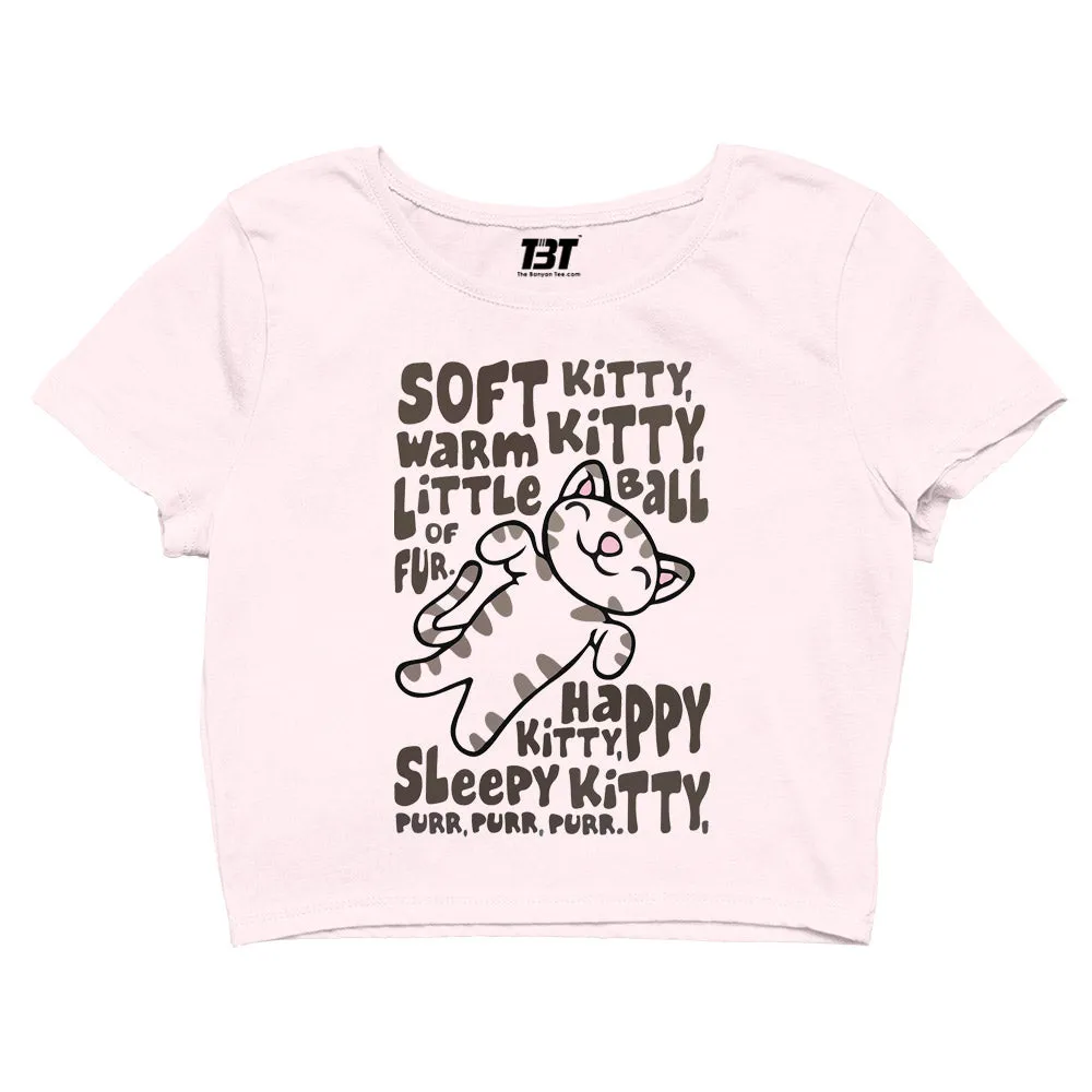 Crop Top - Soft Kitty