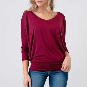 Ecological Dolman Sleeve Tops