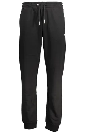 Fila Men's Athletic Cotton Trousers - Black, Comfortable & Stylish Sports Apparel