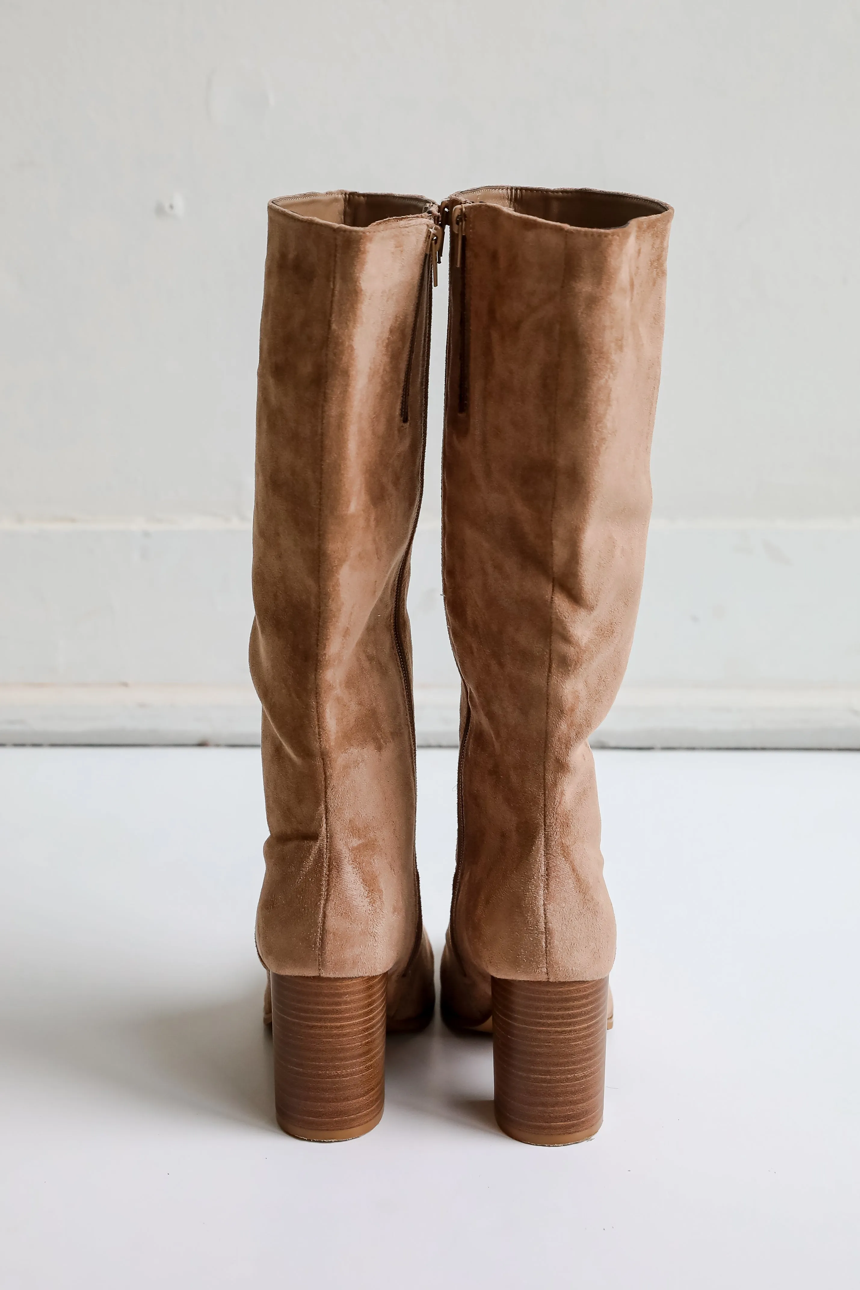 FINAL SALE - It's Been Real Taupe Suede Boots