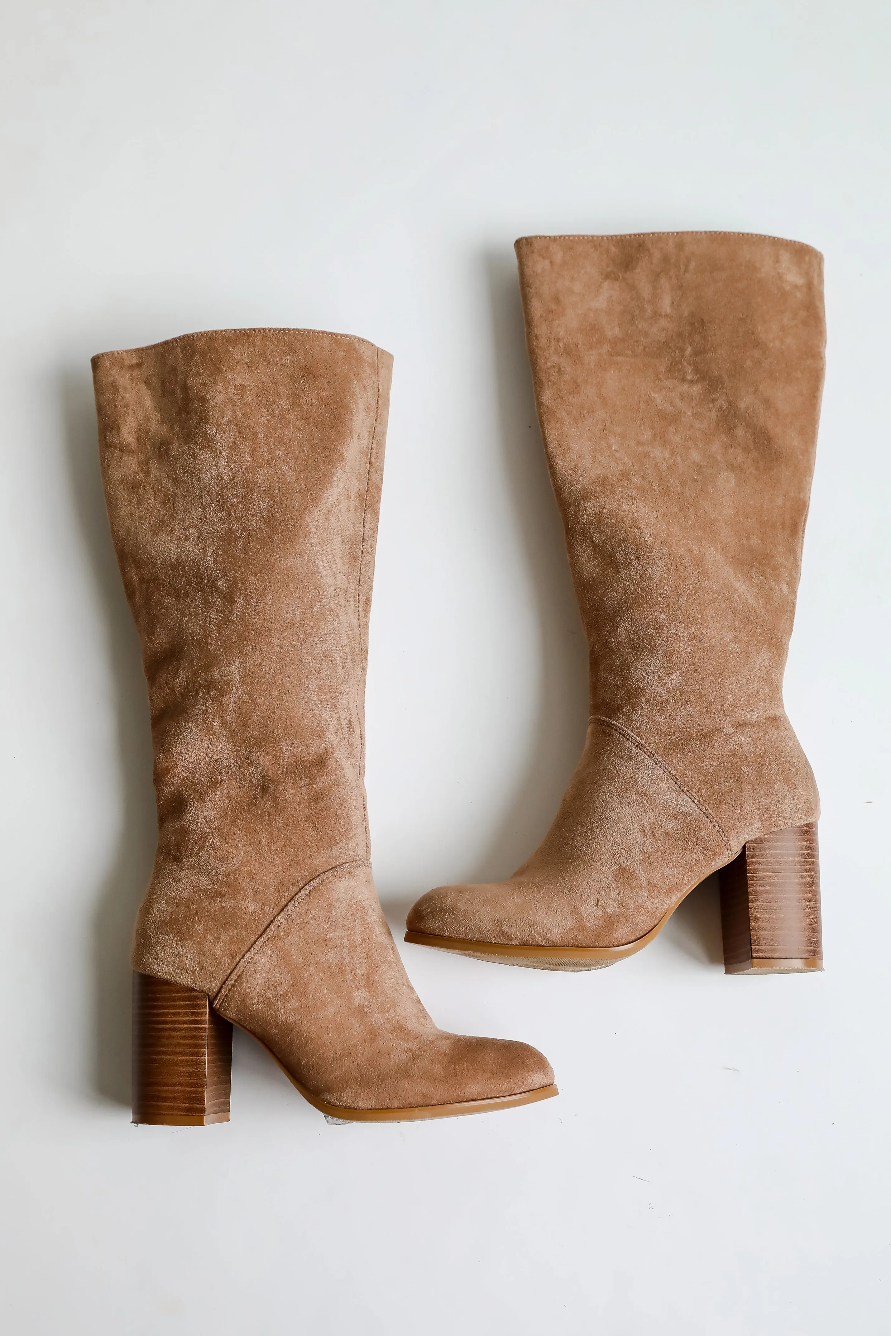 FINAL SALE - It's Been Real Taupe Suede Boots