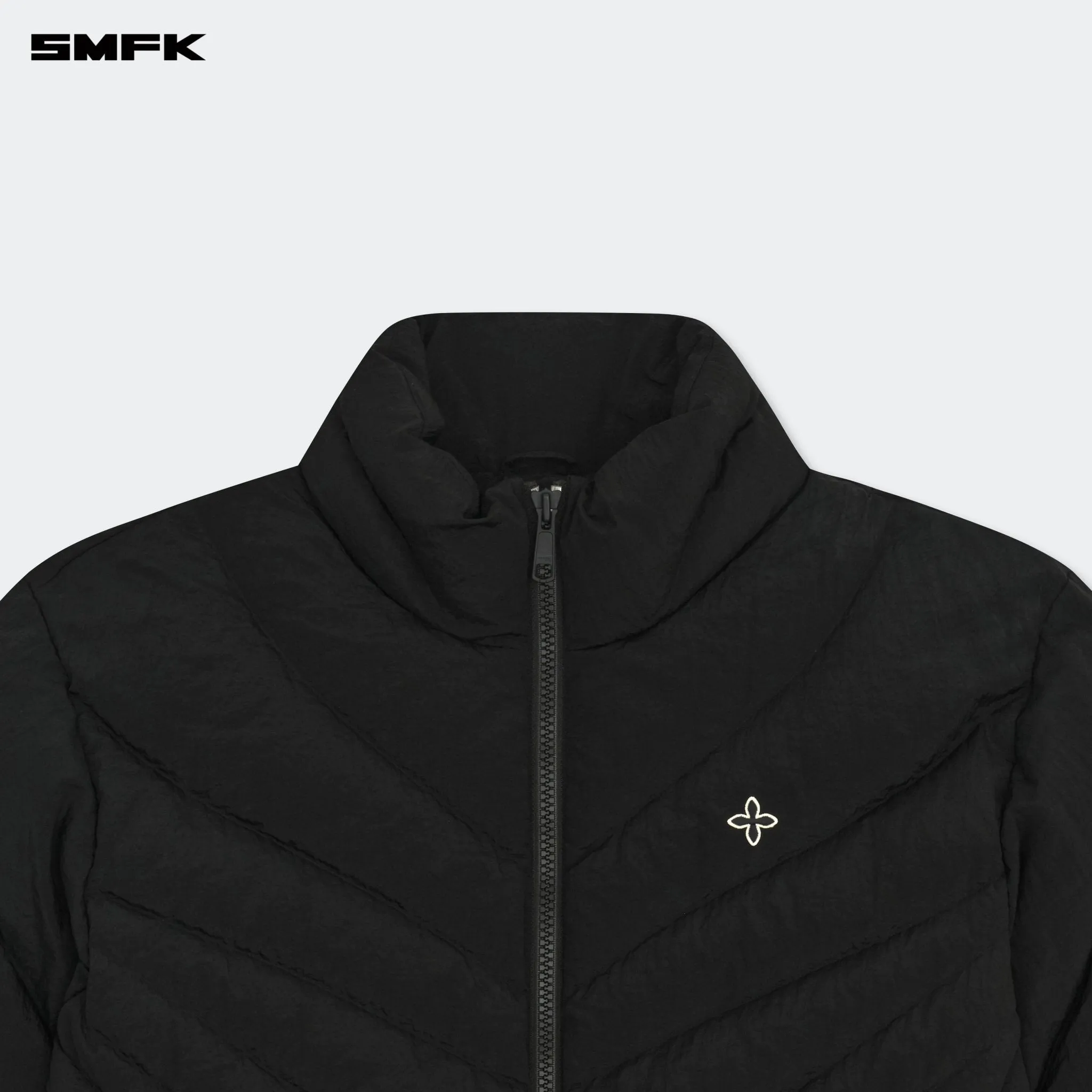 FUTURE Storm Wide Down Puff Jacket In Black