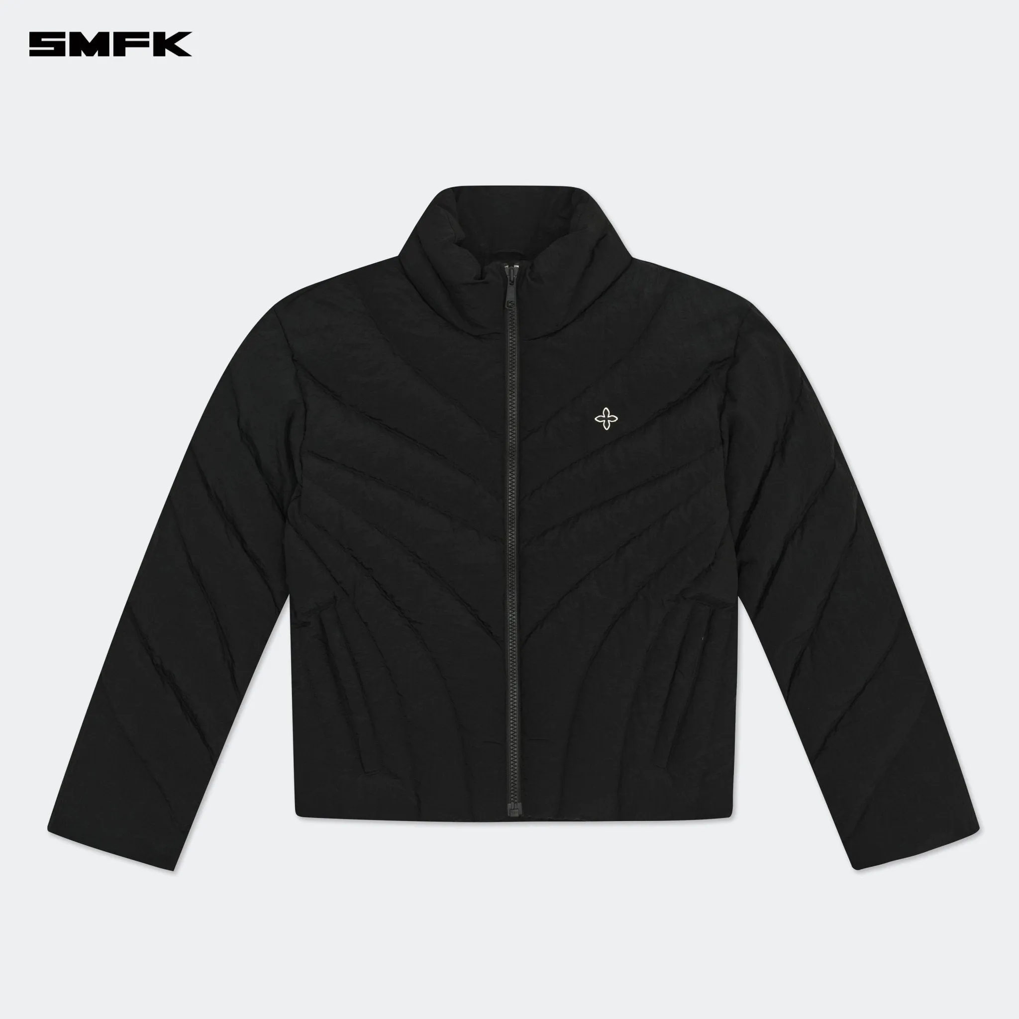 FUTURE Storm Wide Down Puff Jacket In Black