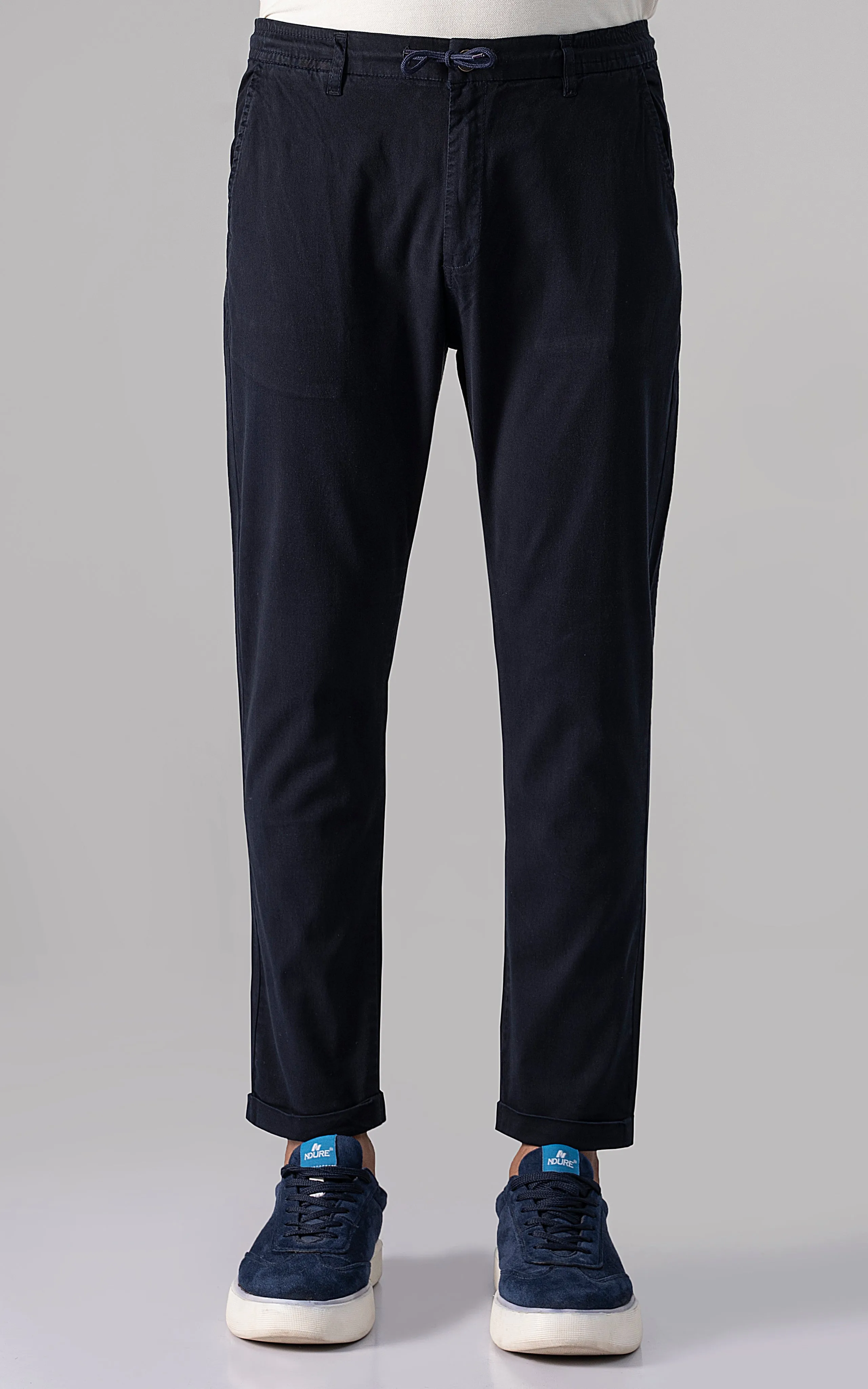 JOGGER WAIST TROUSER NAVY