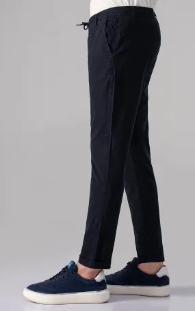 JOGGER WAIST TROUSER NAVY