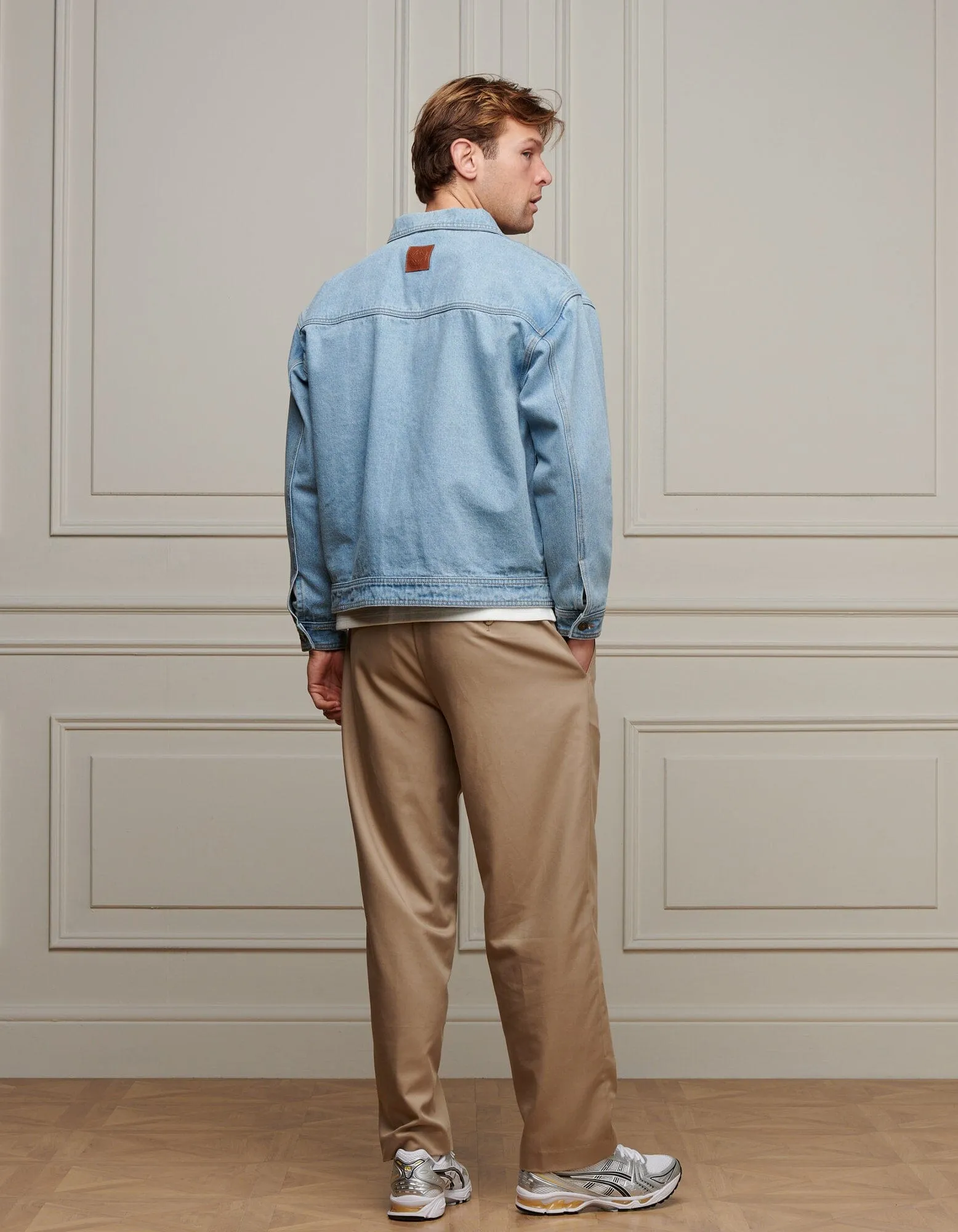 Lightwash Blue Relaxed Fit Denim Jacket