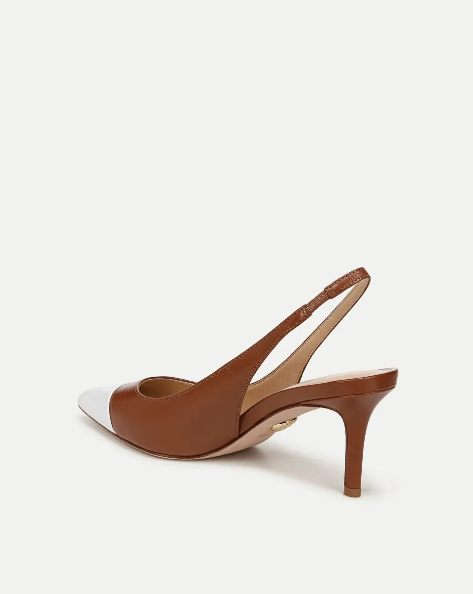 Liliana Leather Slingback Pump