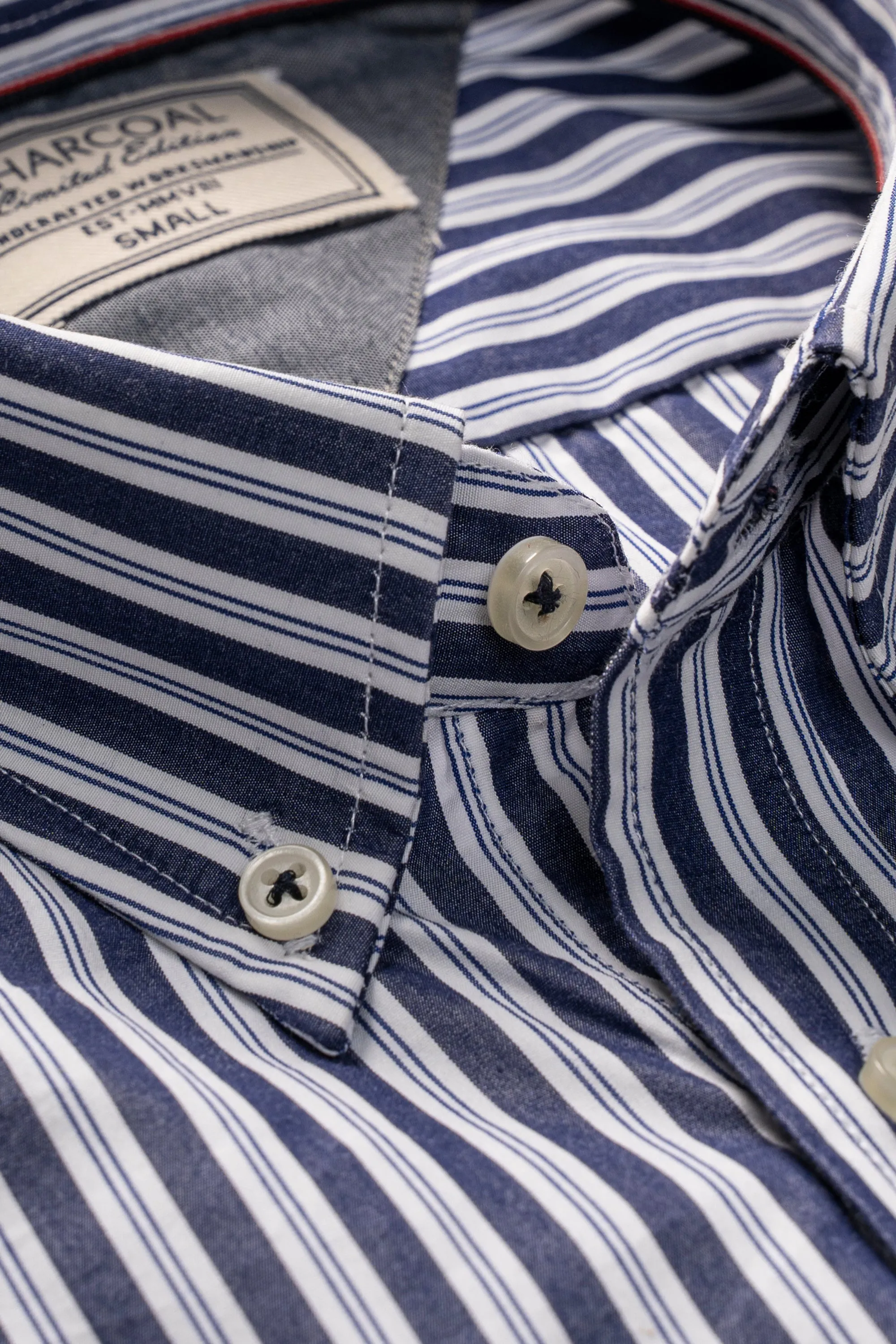 LIMITED EDITION SHIRTS DARK BLUE STRIPES