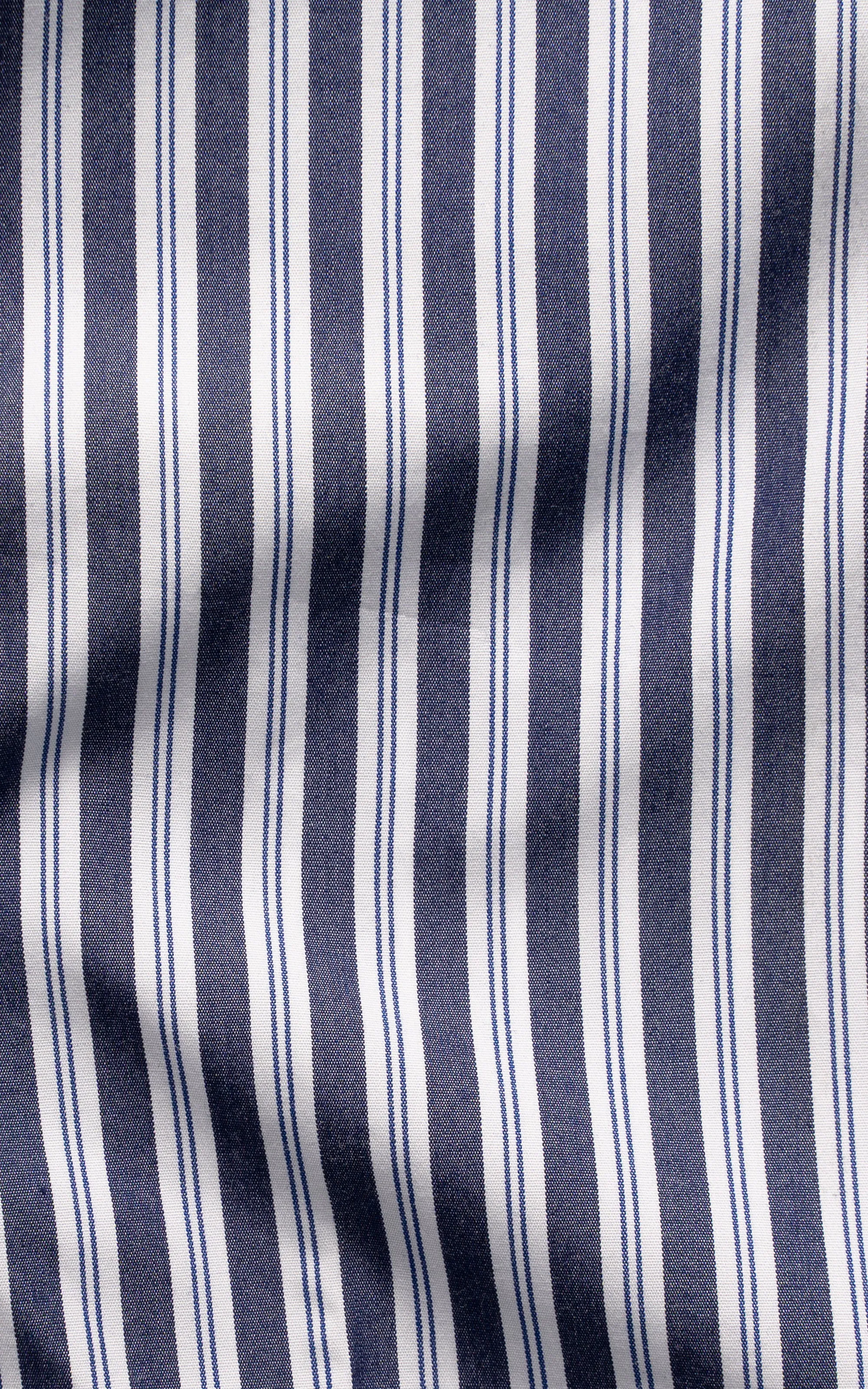 LIMITED EDITION SHIRTS DARK BLUE STRIPES