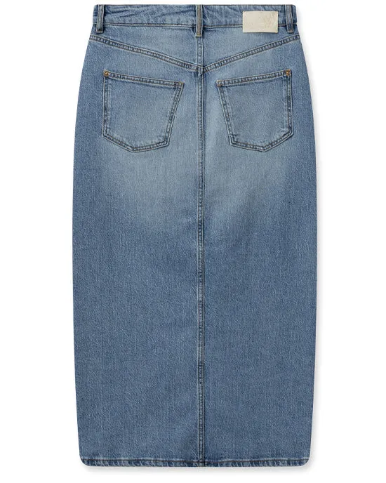 Mella Denim Skirt Blue