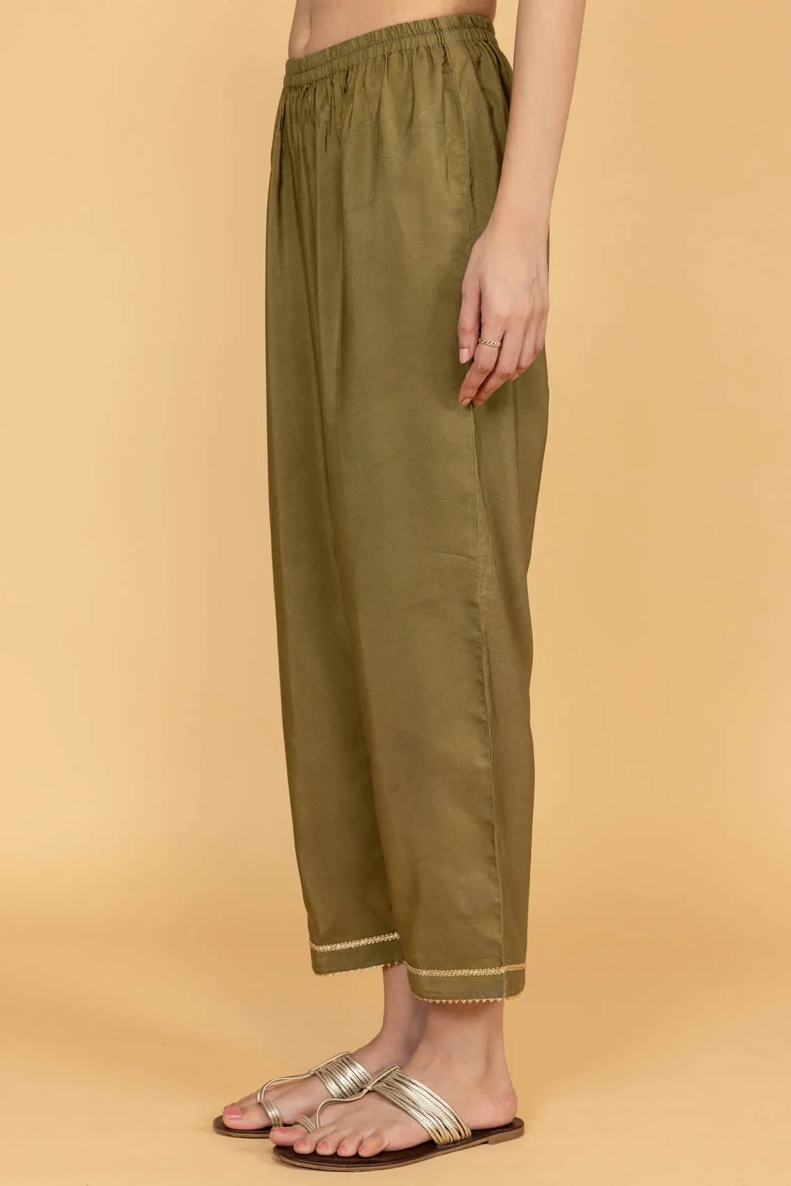 Olive Trousers