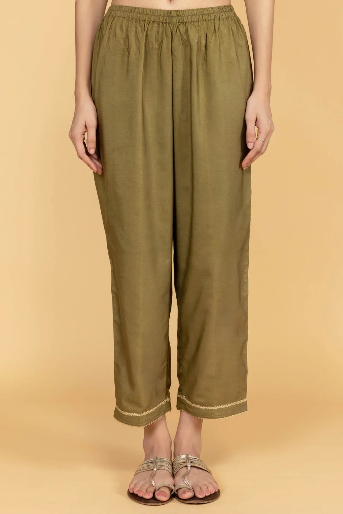 Olive Trousers