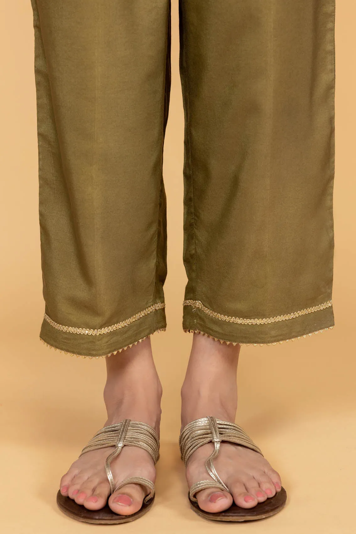 Olive Trousers