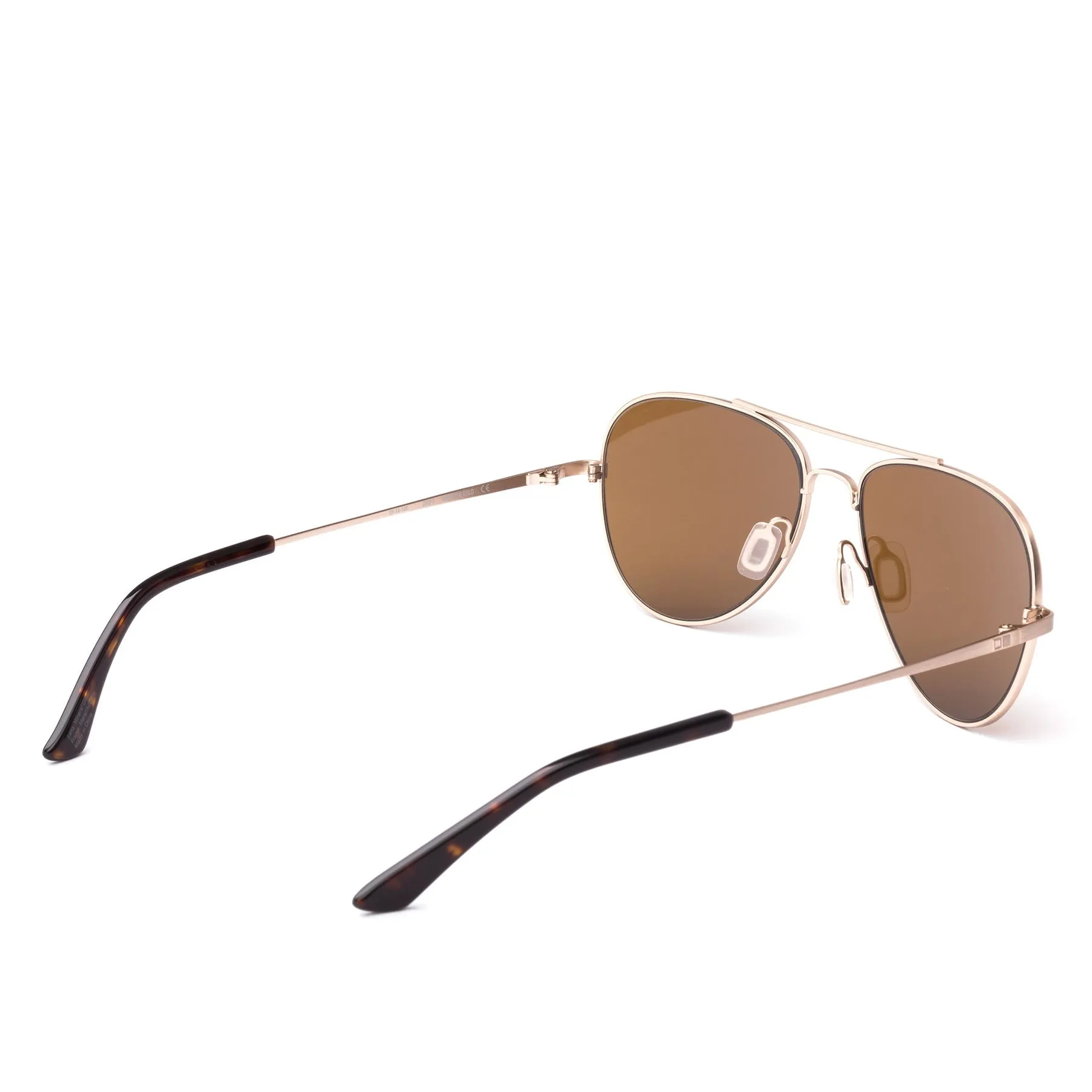 Otis Drift Sunglasses-Brushed Gold/Brown Polar