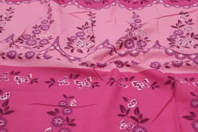 Pink Cotton Fabric