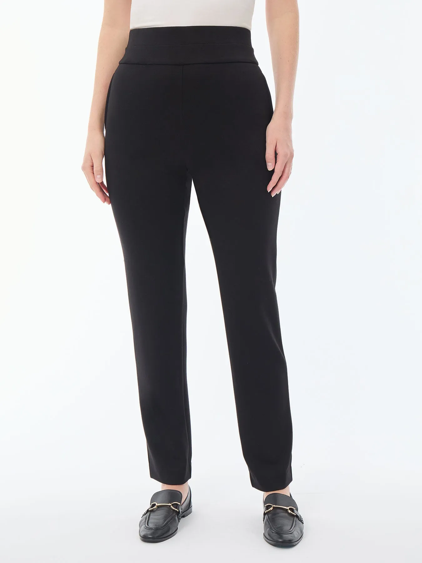 Pull-On Straight Leg Pant, Serenity Knit