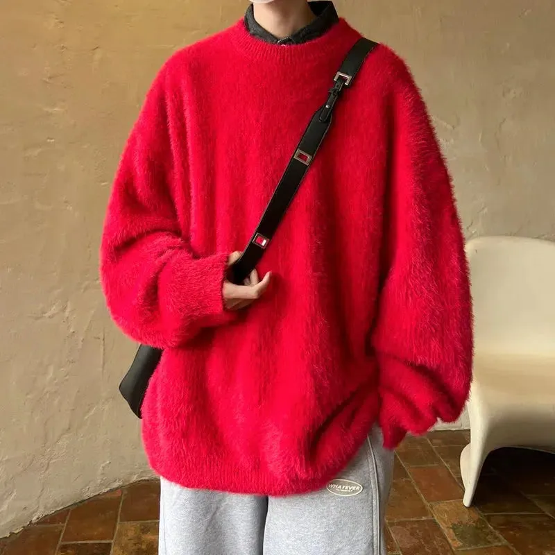 Riolio - Fluffy Sweater - chill guy 90s fashion mens fashion