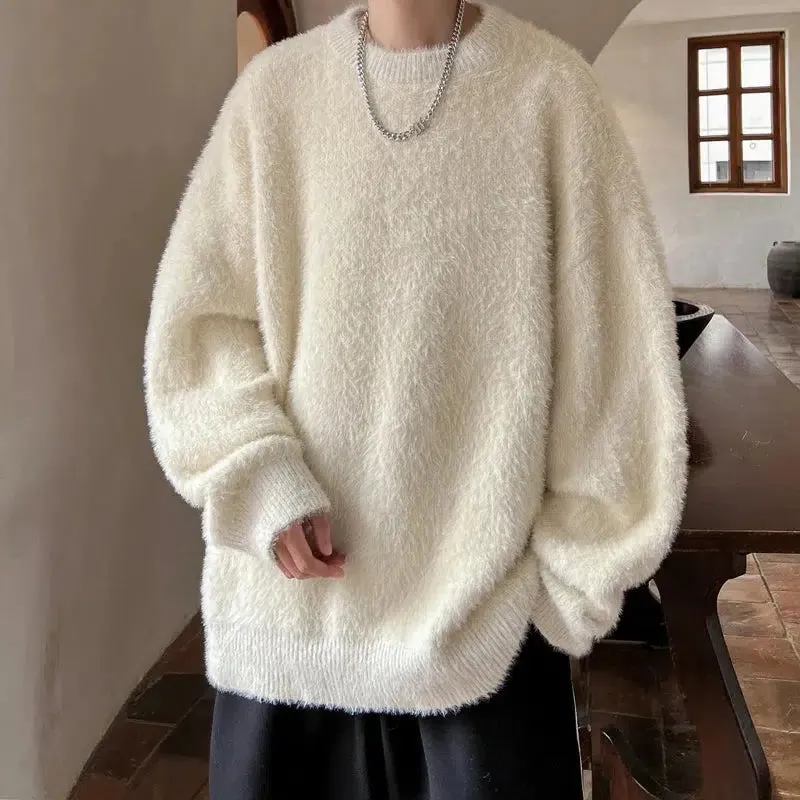 Riolio - Fluffy Sweater - chill guy 90s fashion mens fashion