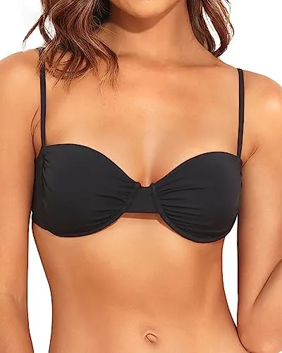 Sexy Swim Tops Push Up Bikini Tops