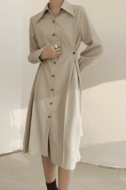 Shawl two-piece suit dress