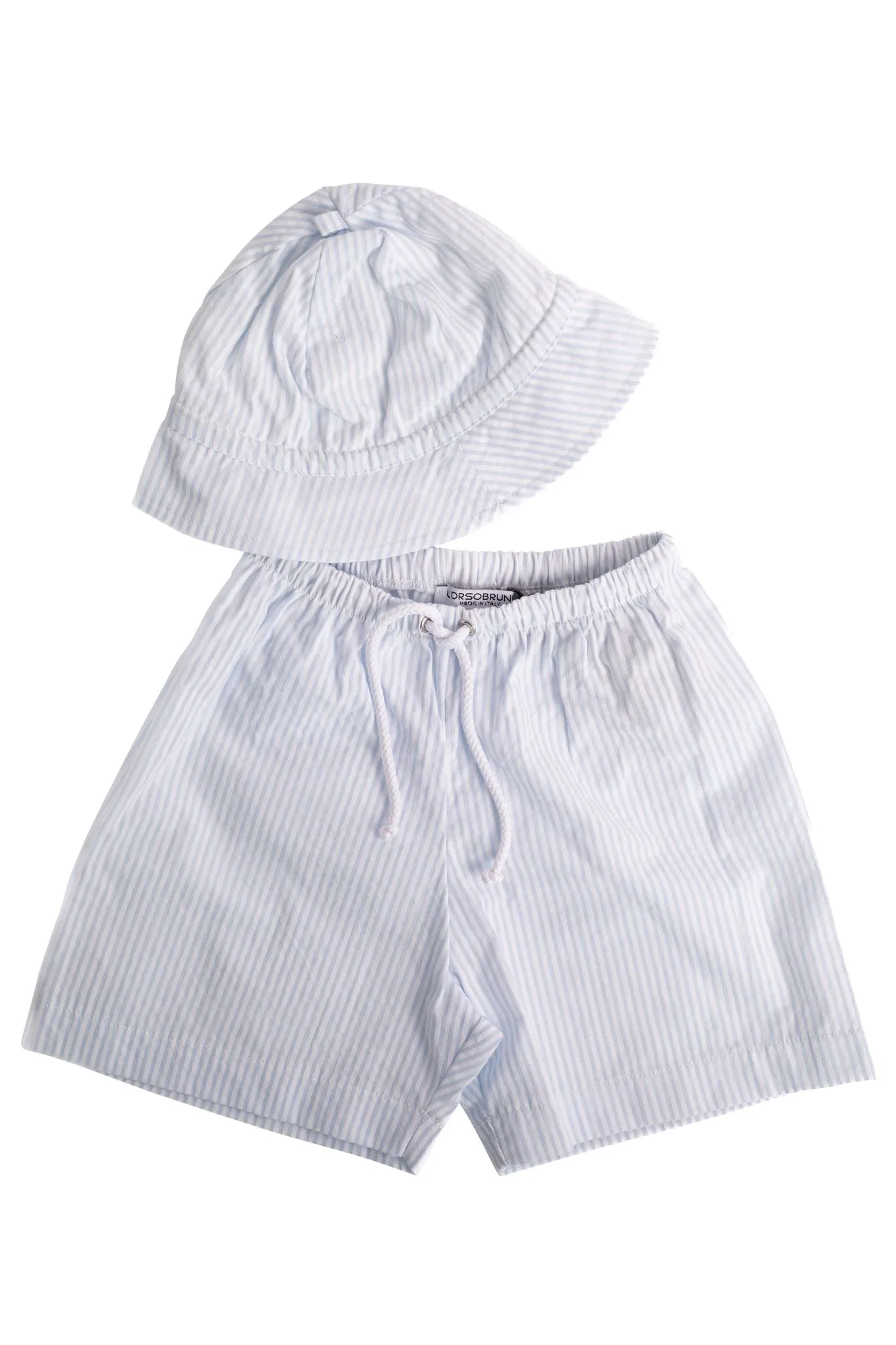 Shorts - Blue & White Stripe