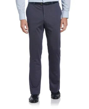 Slim Fit Microgrid Knit Suit Pant