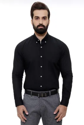 SMART SHIRT FULL SLEEVE BLACK