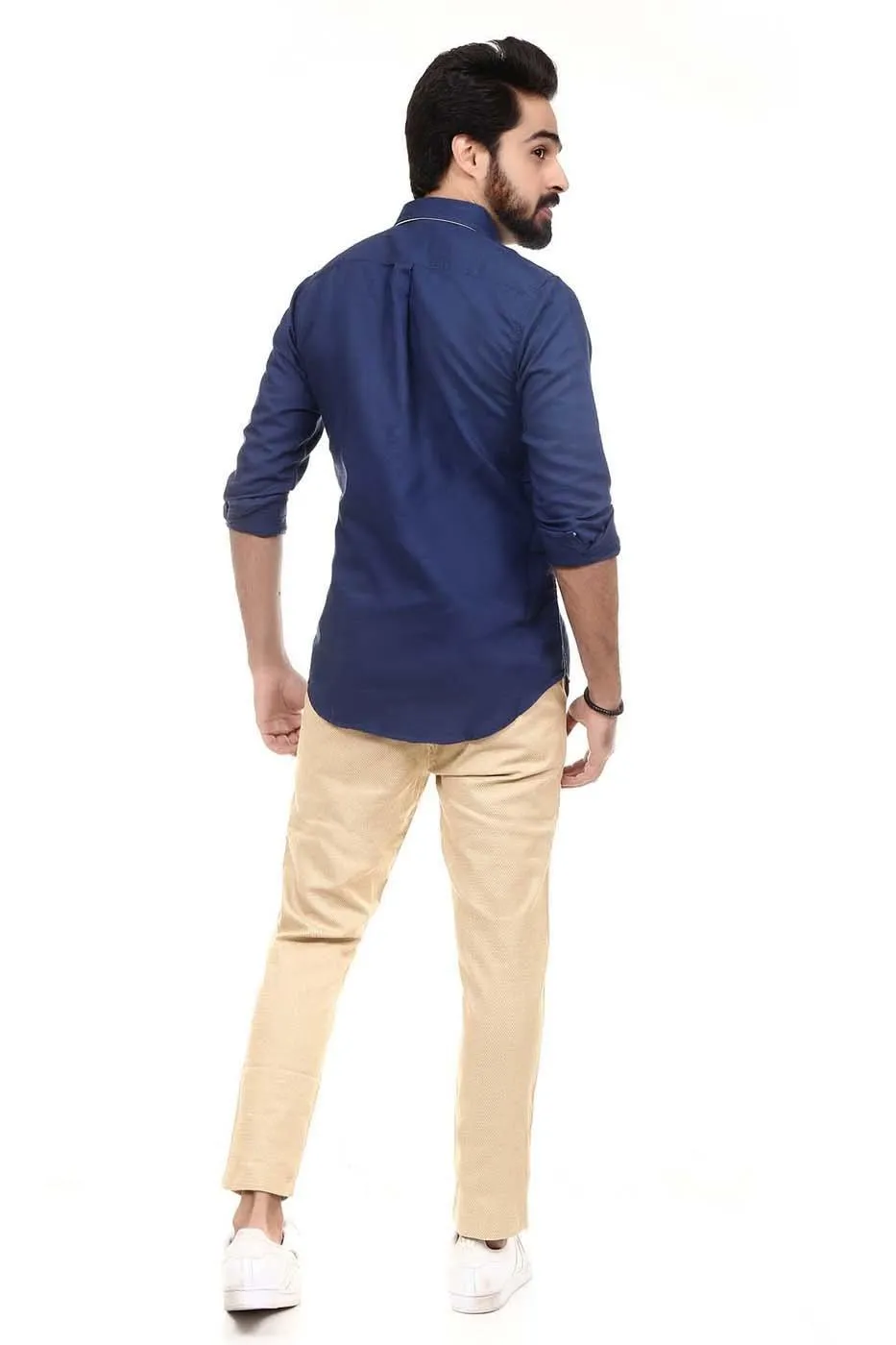 Smart Shirt Linen Navy