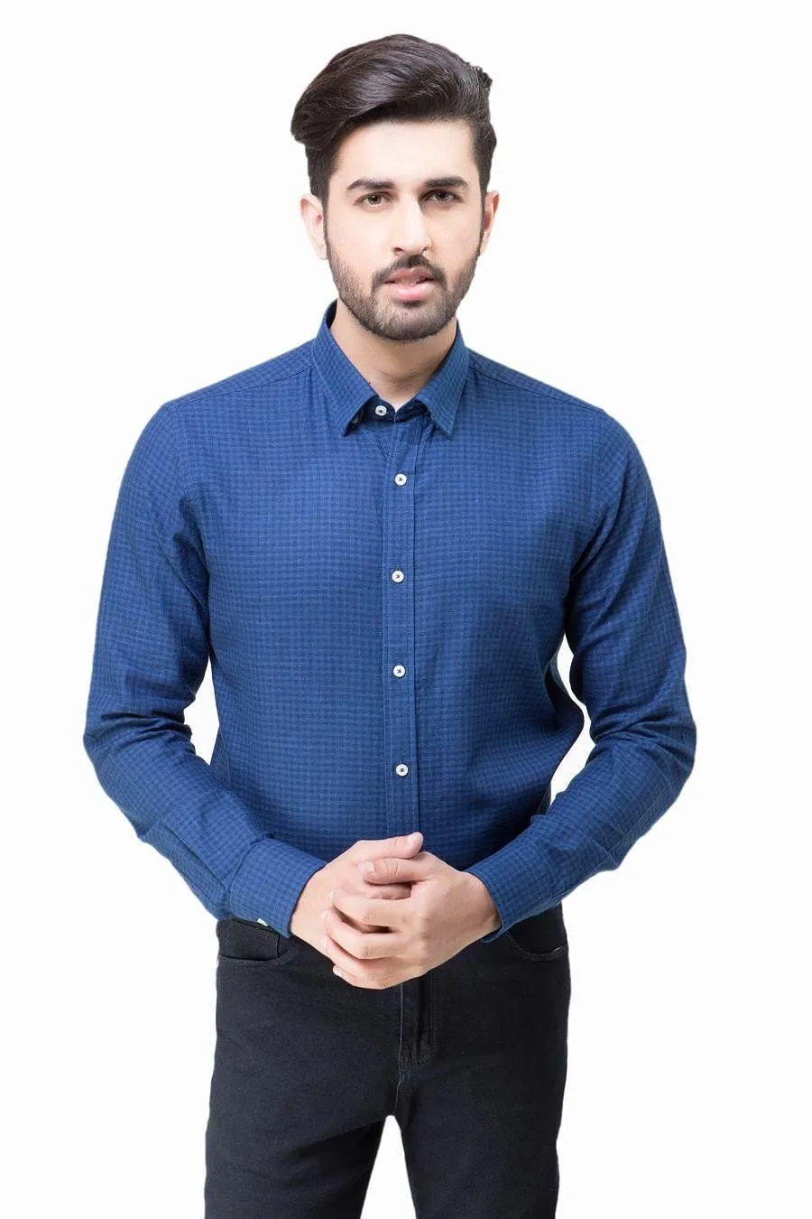 SMART SHIRT Navy Blue