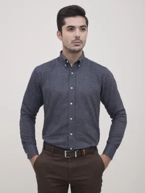 SMART SHIRT NAVY GREY