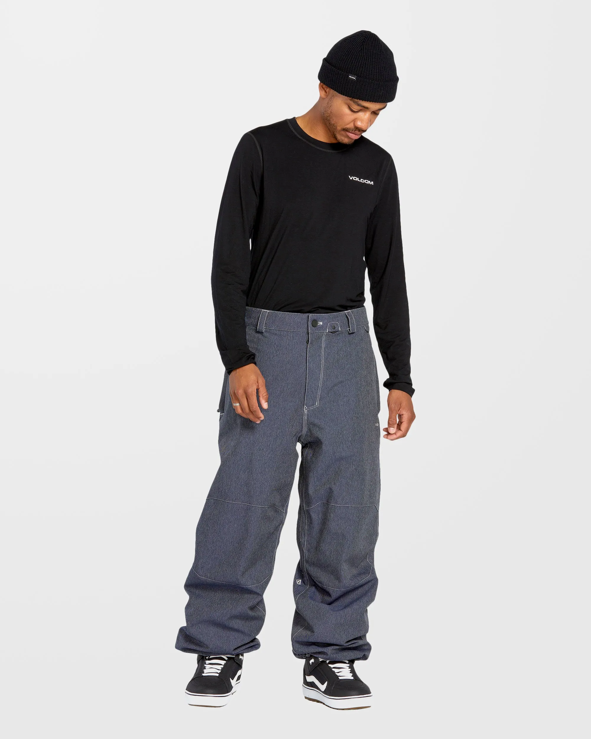 Snow Billow Trousers - Dark Denim