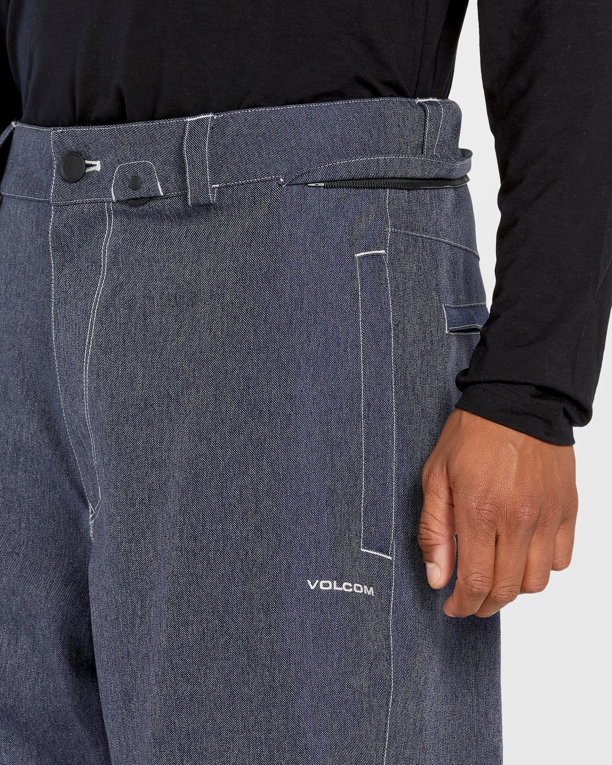 Snow Billow Trousers - Dark Denim