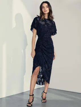 Tamara Ruched Midi Dress