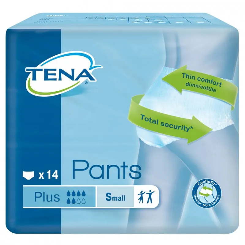 Tena Pants Plus Small -  14 Pack