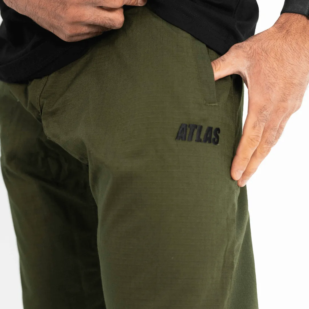 The Atlas Brand - 'Street' Ripstop Pants - Mil. Green